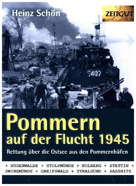 Pommern auf der Flucht. 1945. Klappenbroschur main product photo