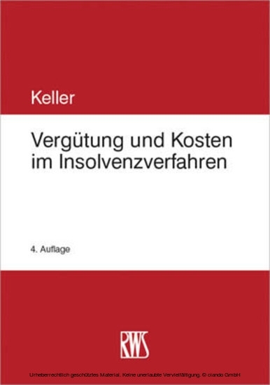 Vergütung und Kosten im Insolvenzverfahren main product photo