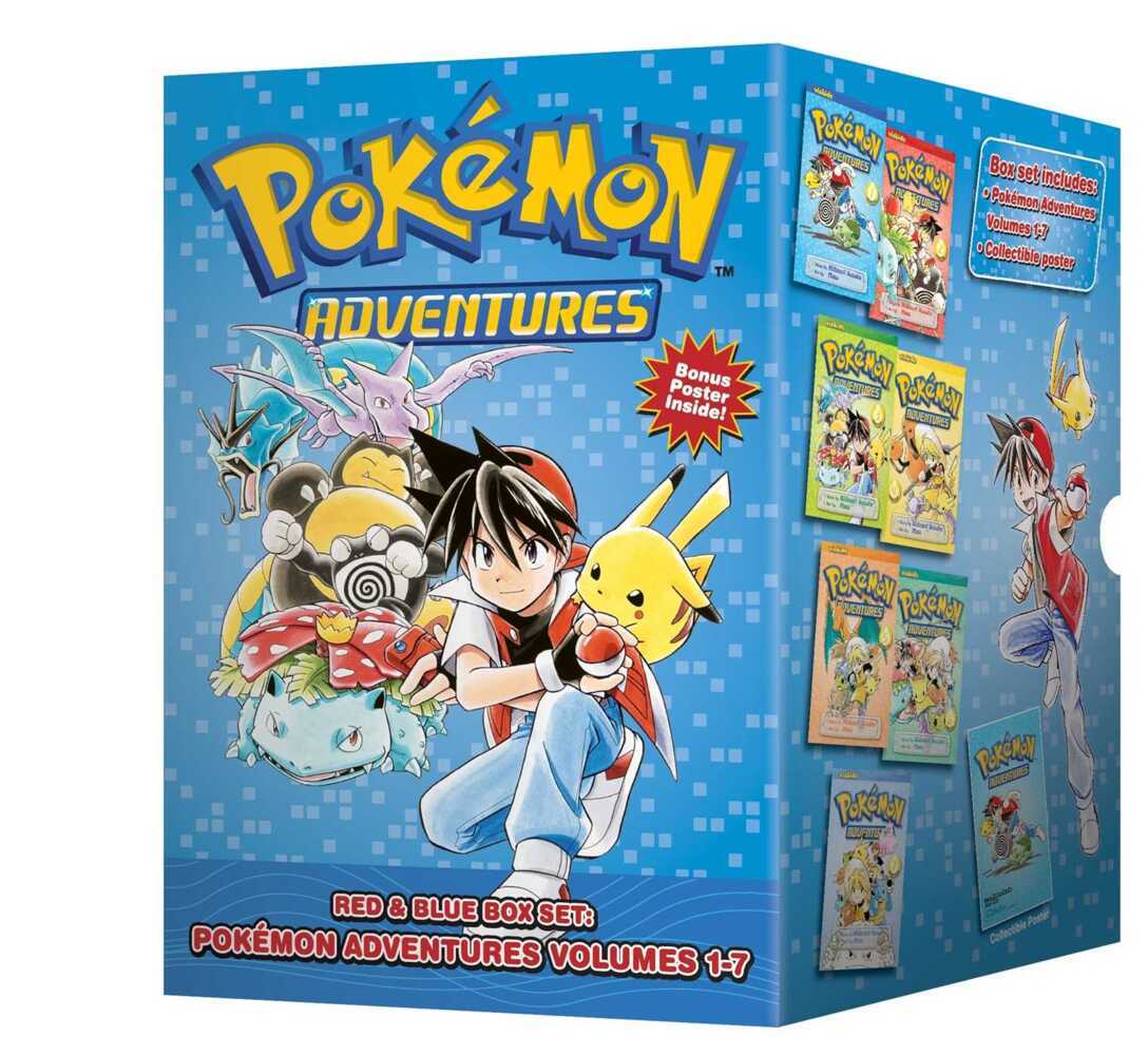 Pokémon Adventures Red & Blue Box Set main product photo