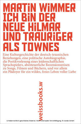 Ich bin der neue Hilmar und trauriger als Townes