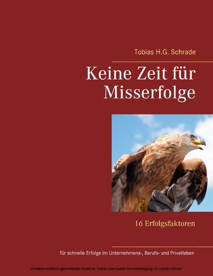Keine Zeit für Misserfolge main product photo