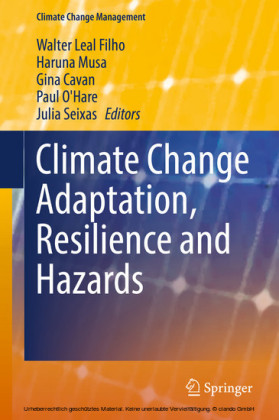 Climate Change Adaptation, Resilience and Hazards