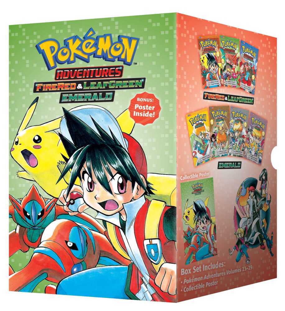 Pokémon Adventures FireRed & LeafGreen / Emerald Box Set main product photo