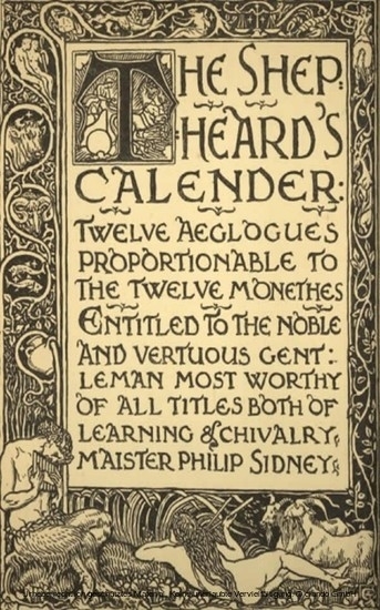 The Shepheard's Calender: Twelve Aeglogues Proportional to the Twelve Monethes main product photo
