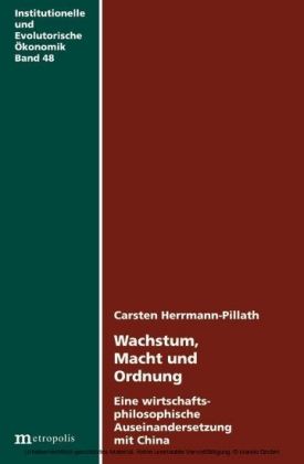 Wachstum, Macht und Ordnung
