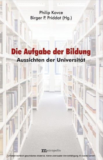 Die Aufgabe der Bildung main product photo