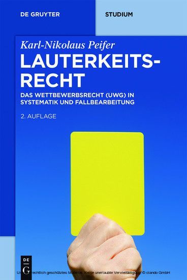 Lauterkeitsrecht main product photo