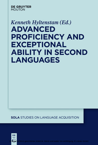 Advanced Proficiency and Exceptional Ability in Second Languages main product photo