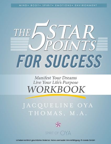 The 5 Star Points for Sucess - Workbook main product photo