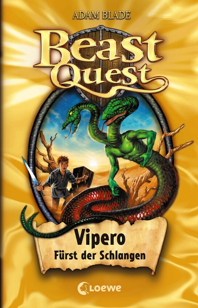 Beast Quest (Band 10) - Vipero, Fürst der Schlangen main product photo