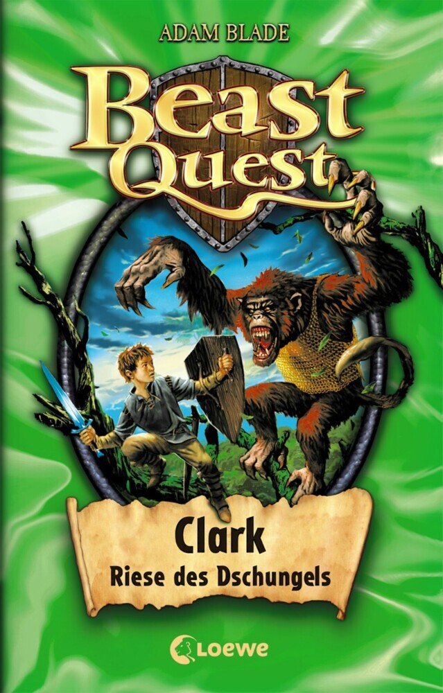 Beast Quest (Band 8) - Clark, Riese des Dschungels main product photo