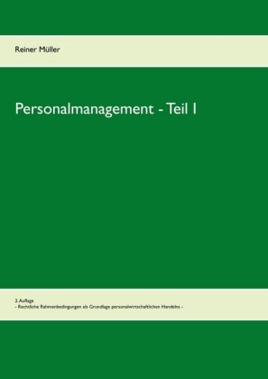 Personalmanagement - Teil I