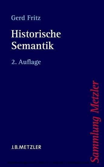 Historische Semantik main product photo
