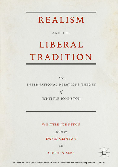 Realism and the Liberal Tradition main product photo