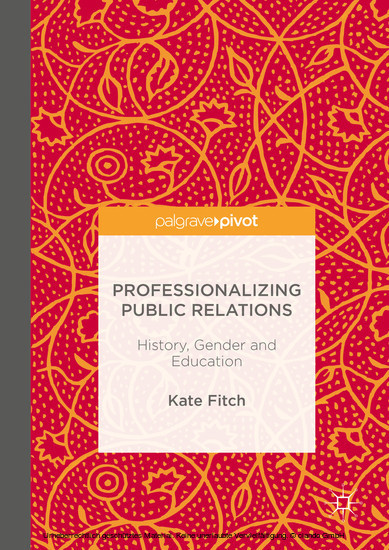 Professionalizing Public Relations main product photo