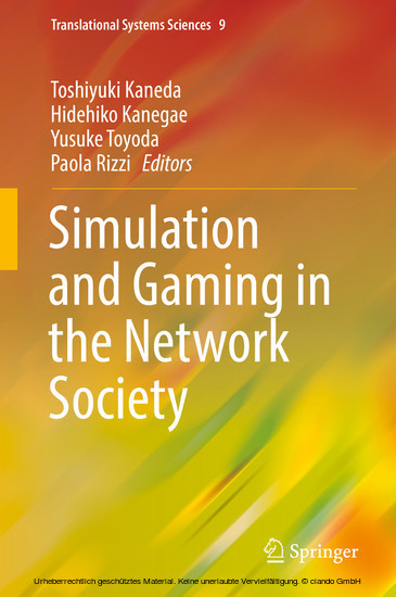 Simulation and Gaming in the Network Society main product photo