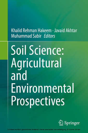 Soil Science: Agricultural and Environmental Prospectives main product photo