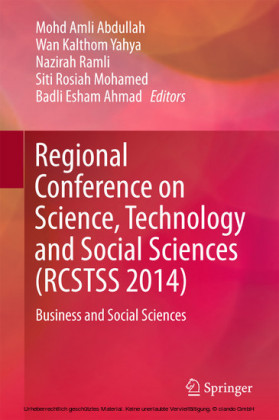 Regional Conference on Science, Technology and Social Sciences (RCSTSS 2014)