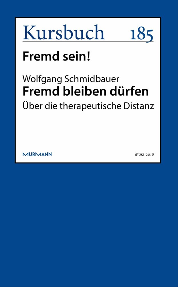 Fremd bleiben dürfen main product photo
