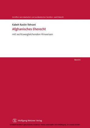 Afghanisches Eherecht