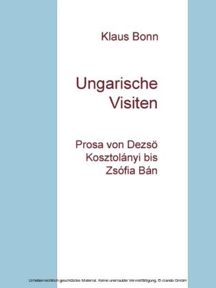 Ungarische Visiten