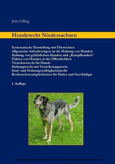 Hunderecht Niedersachsen main product photo