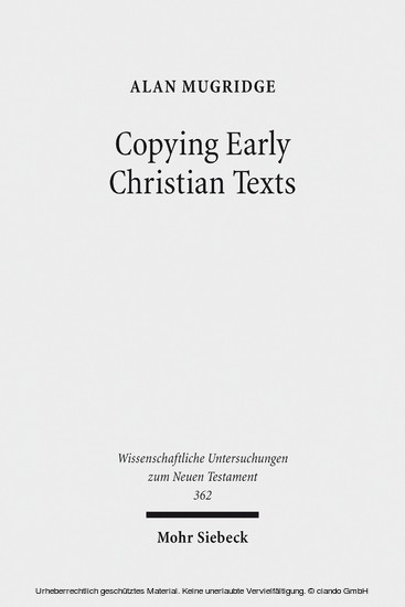 Copying Early Christian Texts main product photo