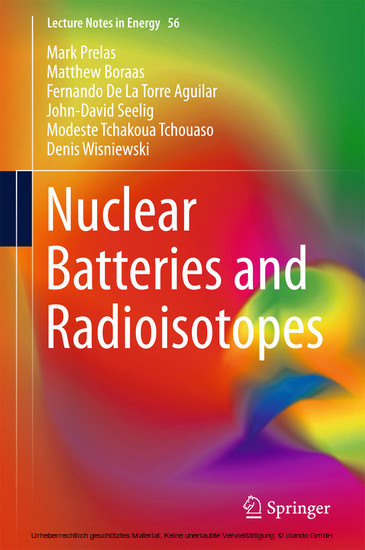 Nuclear Batteries and Radioisotopes main product photo