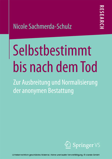 Selbstbestimmt bis nach dem Tod main product photo