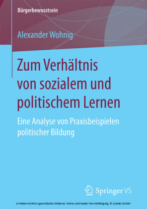 Zum Verhältnis von sozialem und politischem Lernen