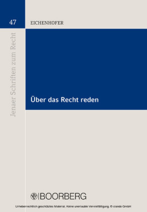 Über das Recht reden
