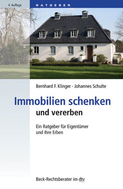 Immobilien schenken und vererben main product photo