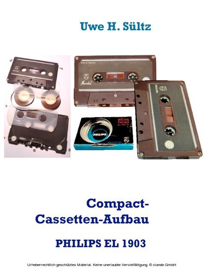 Compact-Cassetten-Aufbau der weltersten PHILIPS EL 1903 aus dem Jahr 1963, inkl. NORELCO main product photo