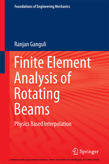 Finite Element Analysis of Rotating Beams main product photo
