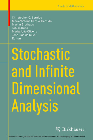 Stochastic and Infinite Dimensional Analysis main product photo
