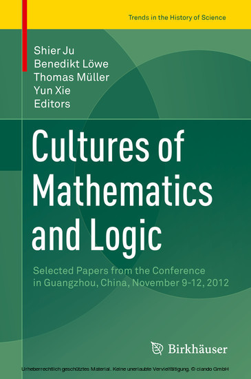 Cultures of Mathematics and Logic main product photo