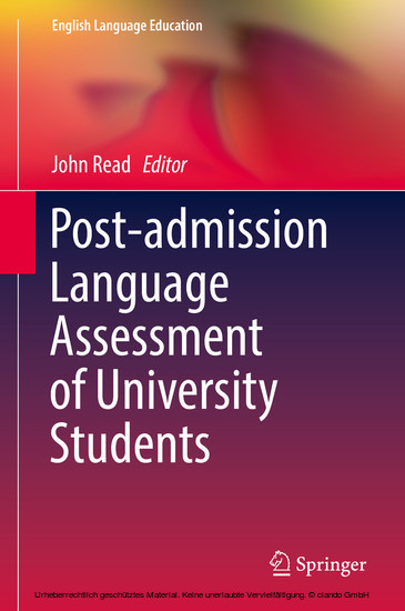 Post-admission Language Assessment of University Students main product photo