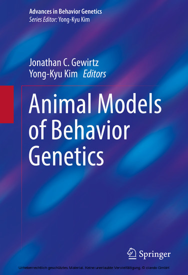 Animal Models of Behavior Genetics main product photo