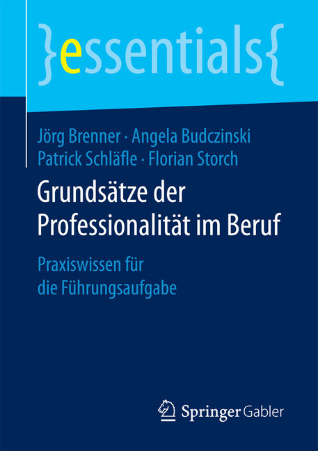 Grundsätze der Professionalität im Beruf main product photo