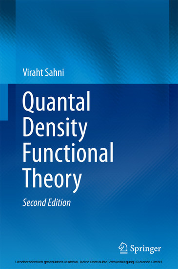 Quantal Density Functional Theory main product photo