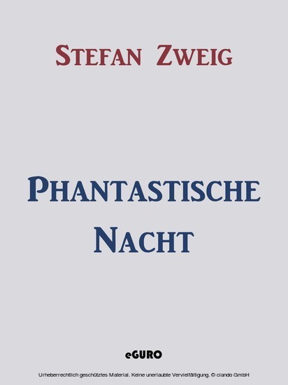 Phantastische Nacht main product photo