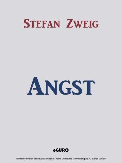 Angst main product photo