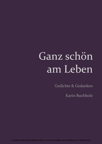 Ganz schön am Leben main product photo