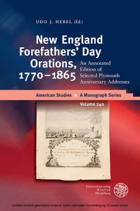 New England Forefathers Day Orations, 1770-1865