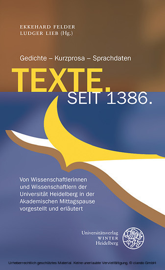 Texte. Seit 1386. main product photo