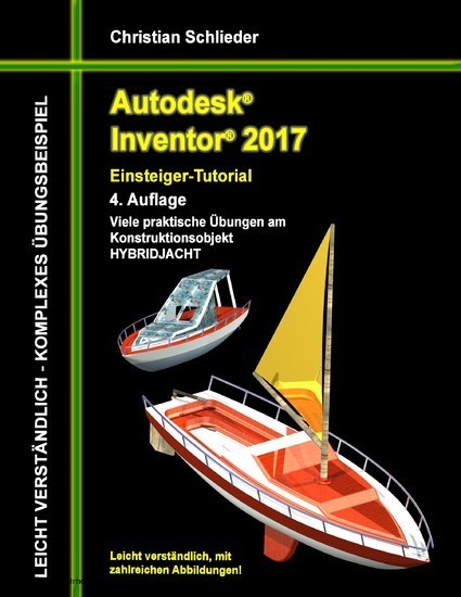 Autodesk Inventor 2017 - Einsteiger-Tutorial Hybridjacht main product photo
