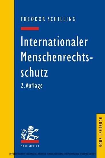 Internationaler Menschenrechtsschutz main product photo