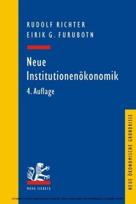 Neue Institutionenökonomik