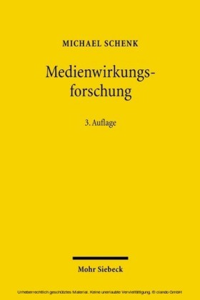 Medienwirkungsforschung