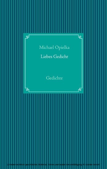 Liebes Gedicht main product photo